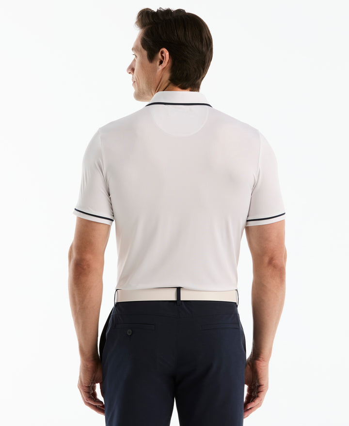 Contrast Tipping Solid Golf Polo-Golf Polos-Original Penguin