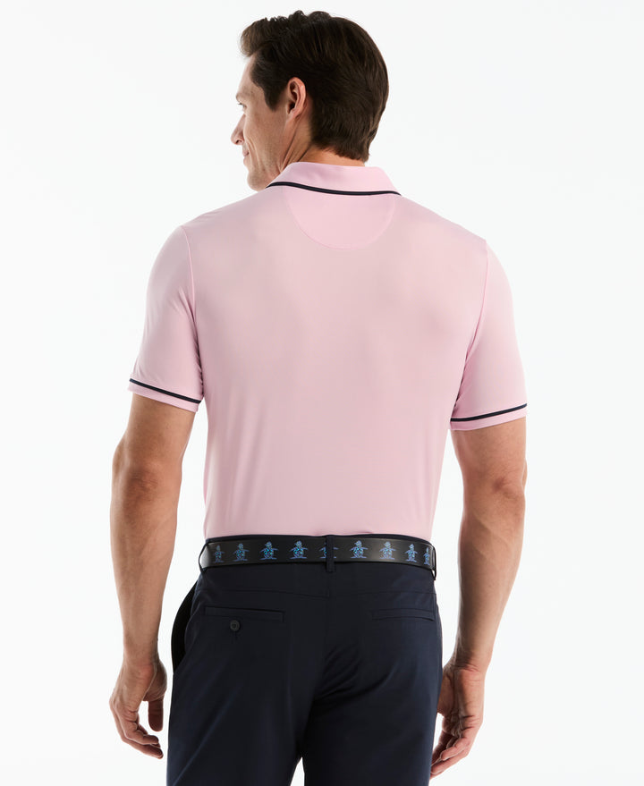 Contrast Tipping Solid Golf Polo-Golf Polos-Original Penguin