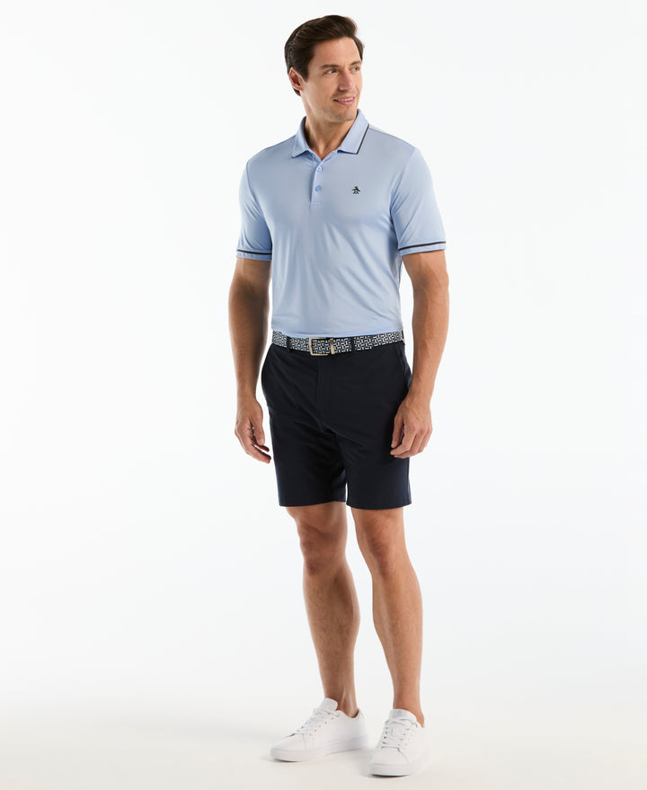 Contrast Tipping Solid Golf Polo-Golf Polos-Original Penguin