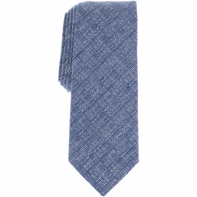 Cooper Solid Tie  (Navy) 