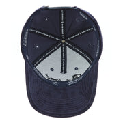 Corduroy Adjustable Cap (Dark Sapphire) 