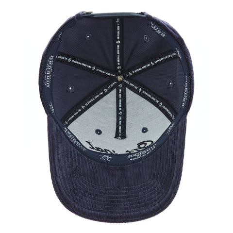 Corduroy Adjustable Cap (Dark Sapphire) 