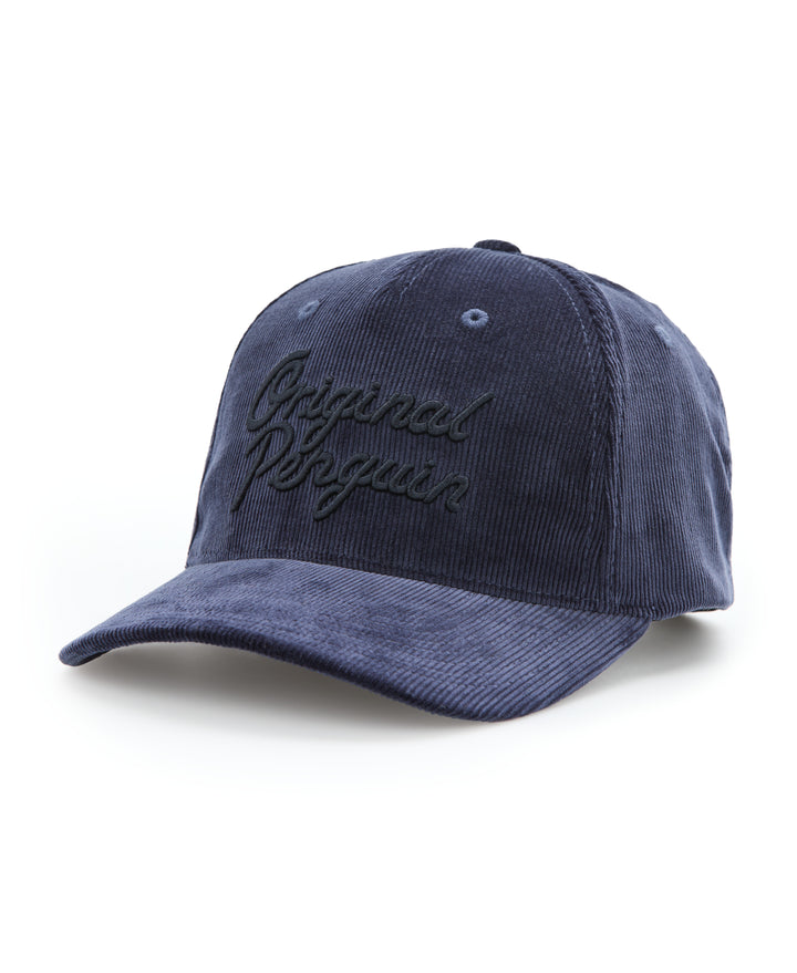 Corduroy Adjustable Cap (Dark Sapphire) 