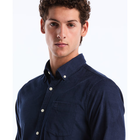 Corduroy Button-Down Shirt-Shirts-Original Penguin