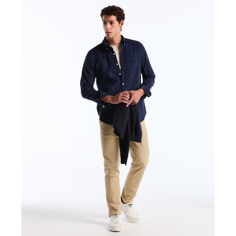 Corduroy Button-Down Shirt-Shirts-Original Penguin