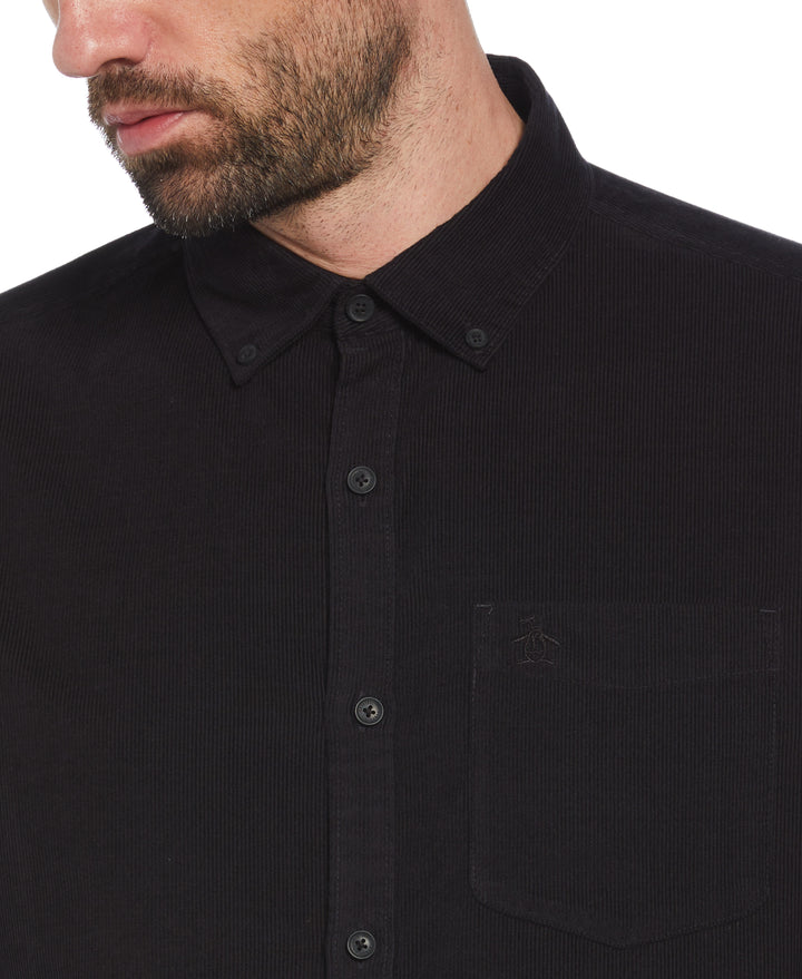 Corduroy Shirt (True Black) 
