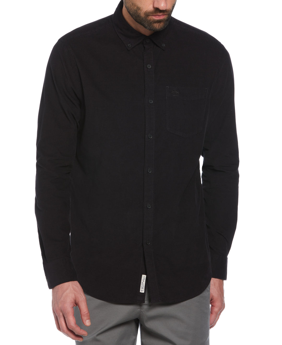 Corduroy Shirt (True Black) 