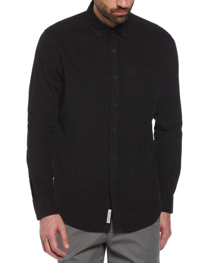 Corduroy Shirt (True Black) 