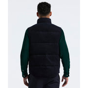 Corduroy Reversible Puffer Vest (Dark Sapphire) 