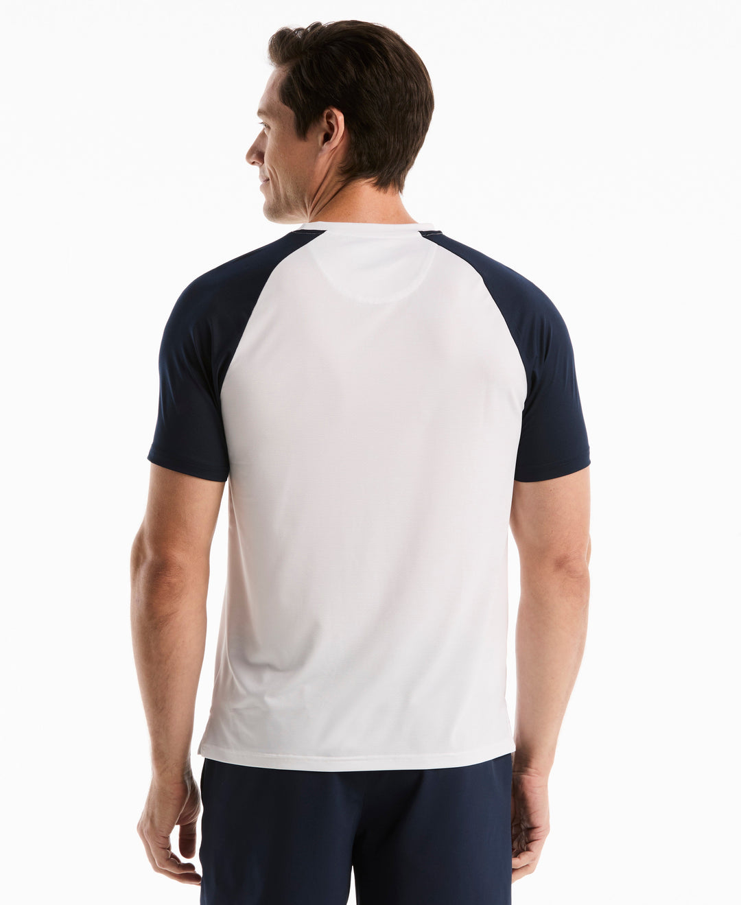 Core Blocked Performance Tennis Tee-Tees-Original Penguin
