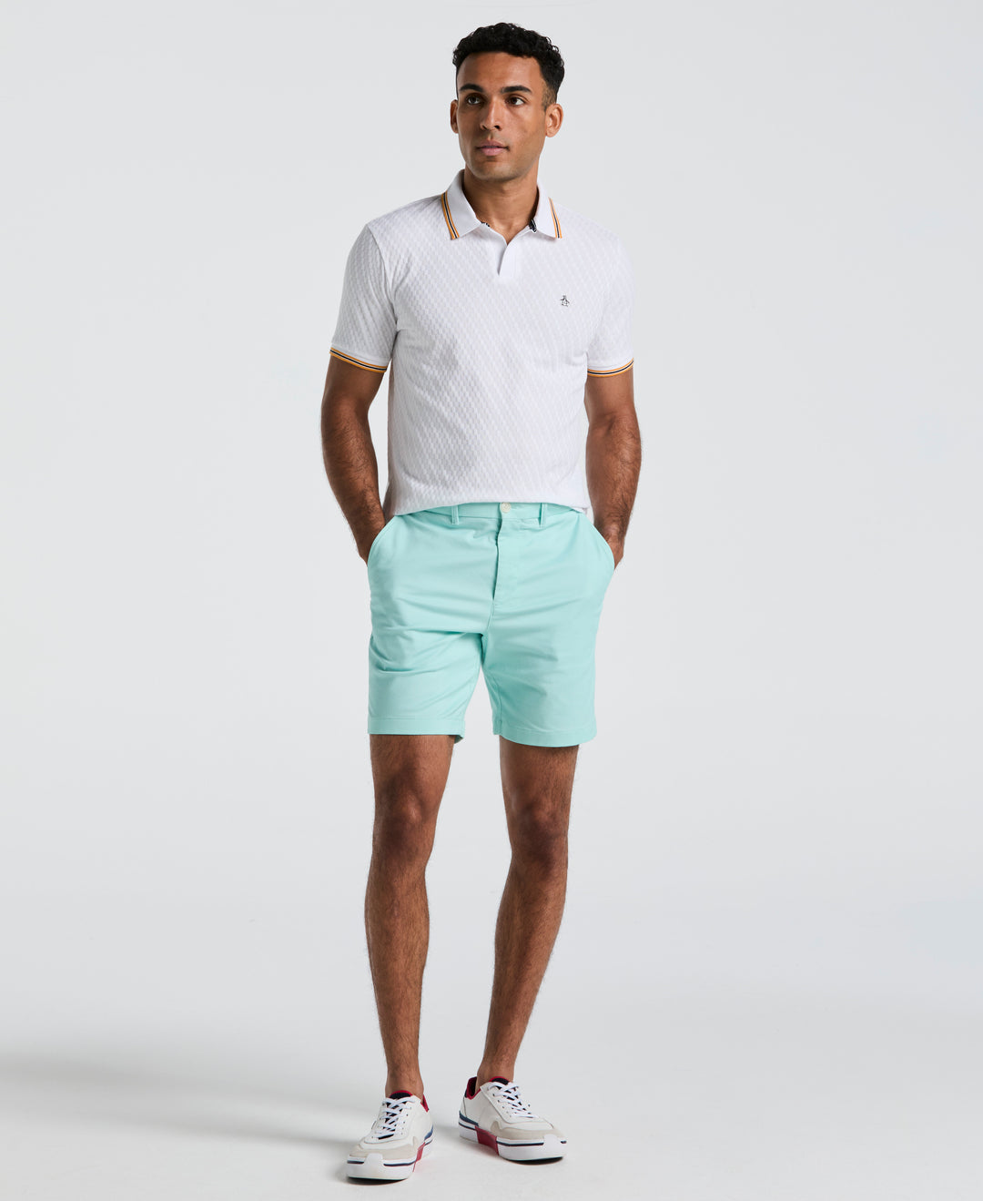 Core Chino Short (Blue Tint) 