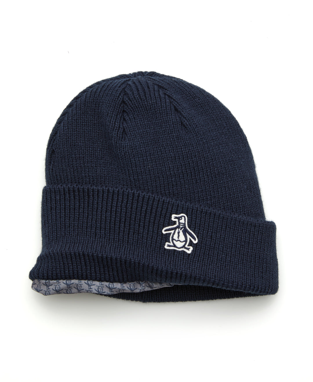Core Cuffed Golf Beanie (Black Iris) 