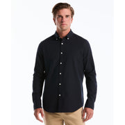 Core Oxford Long Sleeve Shirt-Shirts-Dark Sapphire-XS-Original Penguin