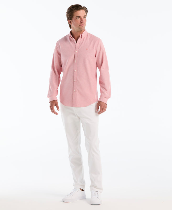 Core Oxford Long Sleeve Shirt (Faded Rose) 