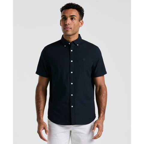 Core Oxford Shirt-Shirts-Dark Sapphire-XS-Original Penguin