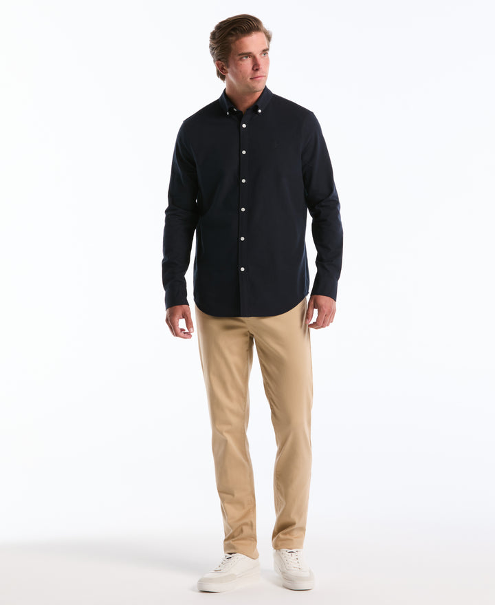 Core Oxford Slim Fit Shirt (Dark Sapphire) 