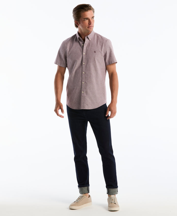 Short Sleeve Oxford Shirt (Port Royale) 
