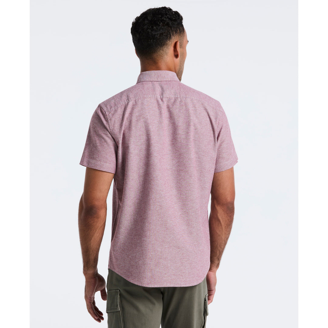 Oxford Seasonal Short Sleeve Shirt (Cabernet) 
