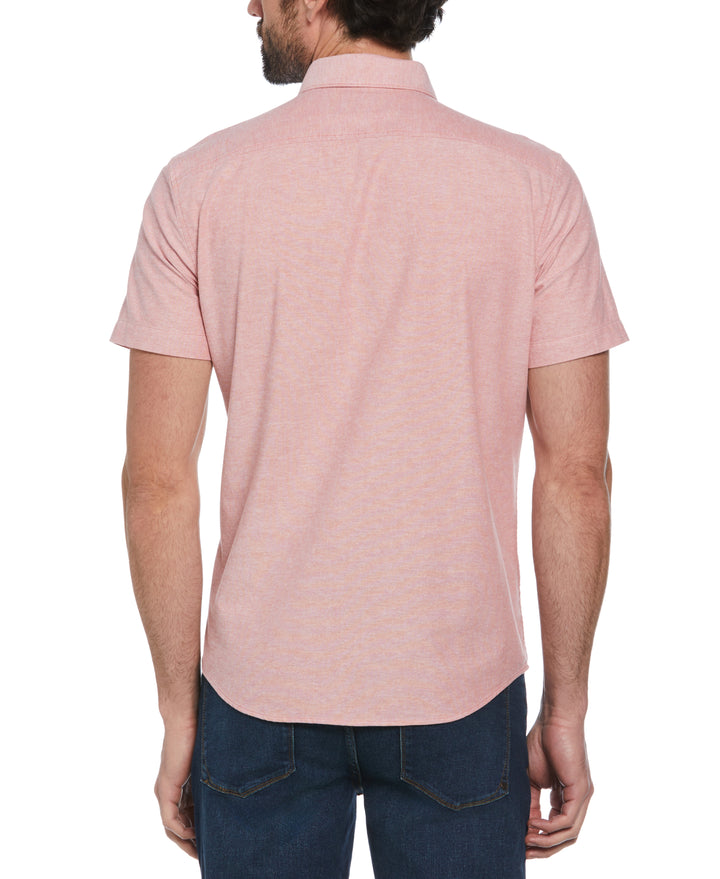 Short Sleeve Oxford Shirt (Mineral Red) 