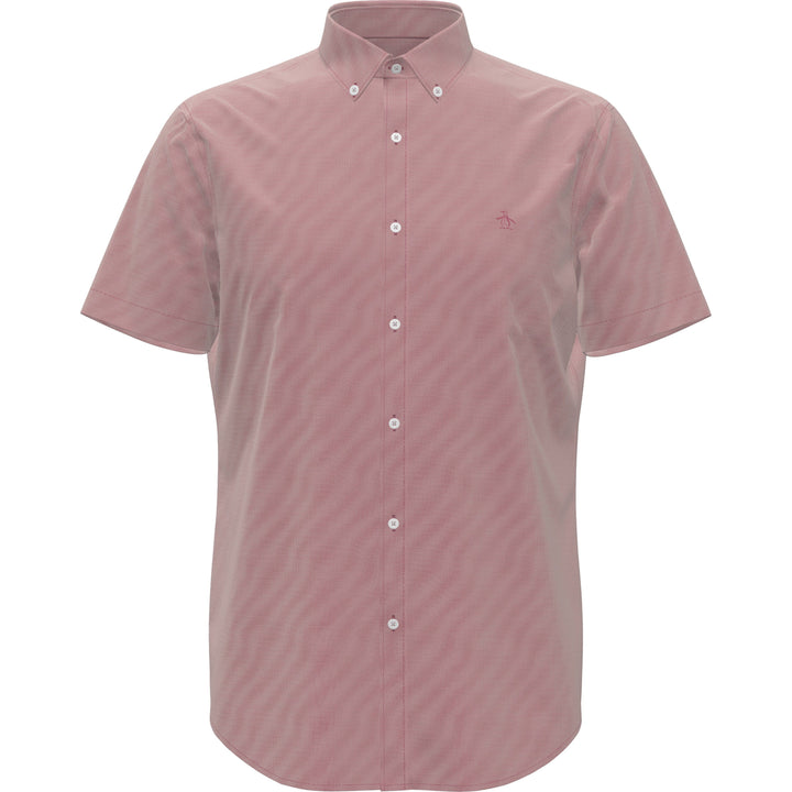 Core Oxford Shirt-Shirts-Red-XS-Original Penguin