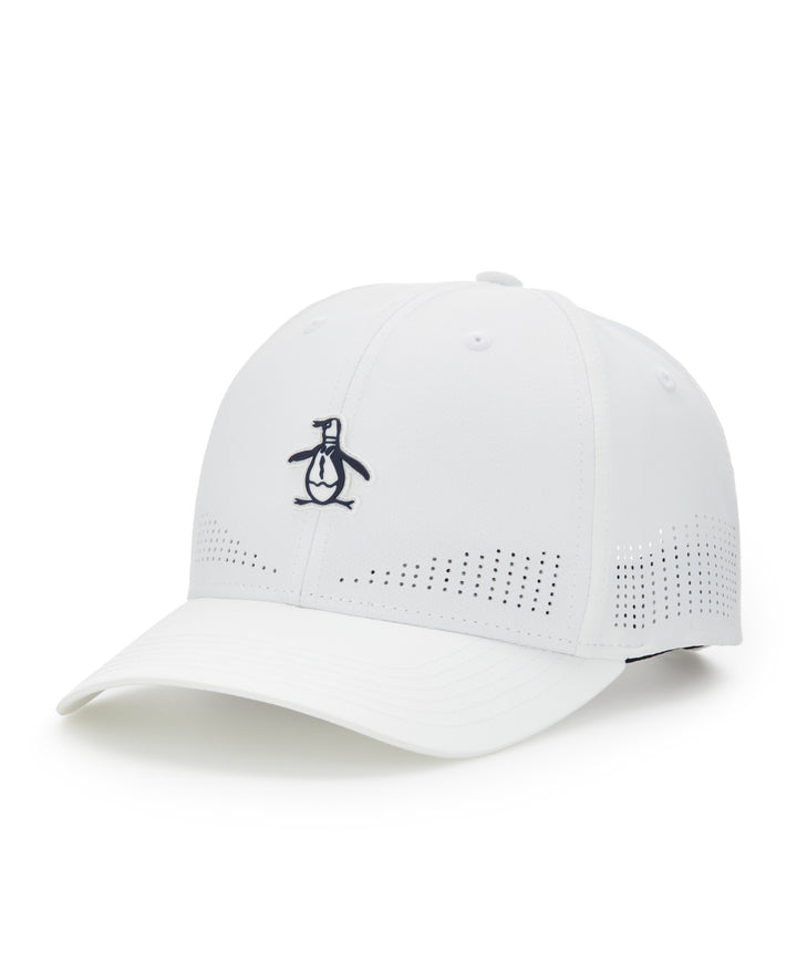 Core Ventilated Golf Cap  (Bright White) 