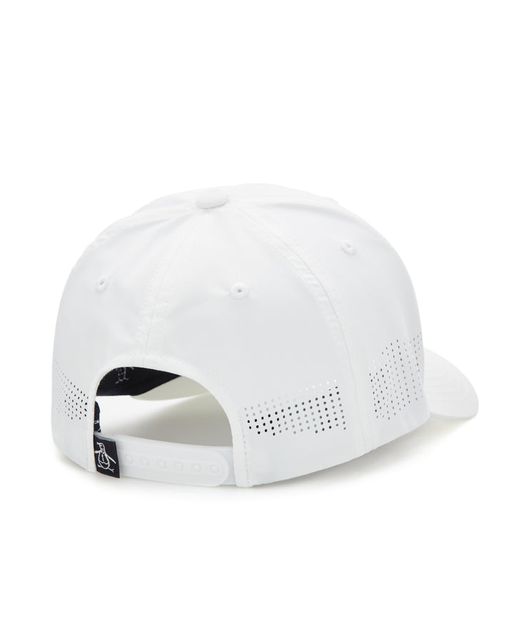 Core Ventilated Golf Cap  (Bright White) 