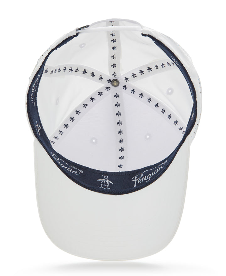 Core Ventilated Golf Cap  (Bright White) 