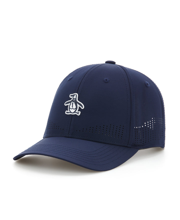 Core Ventilated Golf Cap  (Black Iris) 