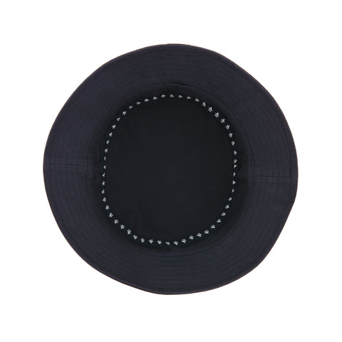 Cotton Bucket Hat  (Dark Sapphire) 