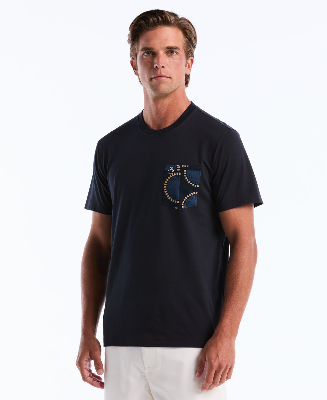 Circles Pocket Tee (Dark Sapphire) 