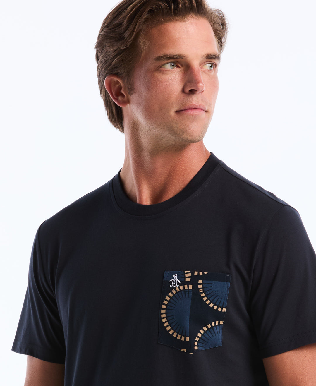 Circles Pocket Tee (Dark Sapphire) 