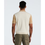 Cotton Colorblock Sweater Polo (Birch) 