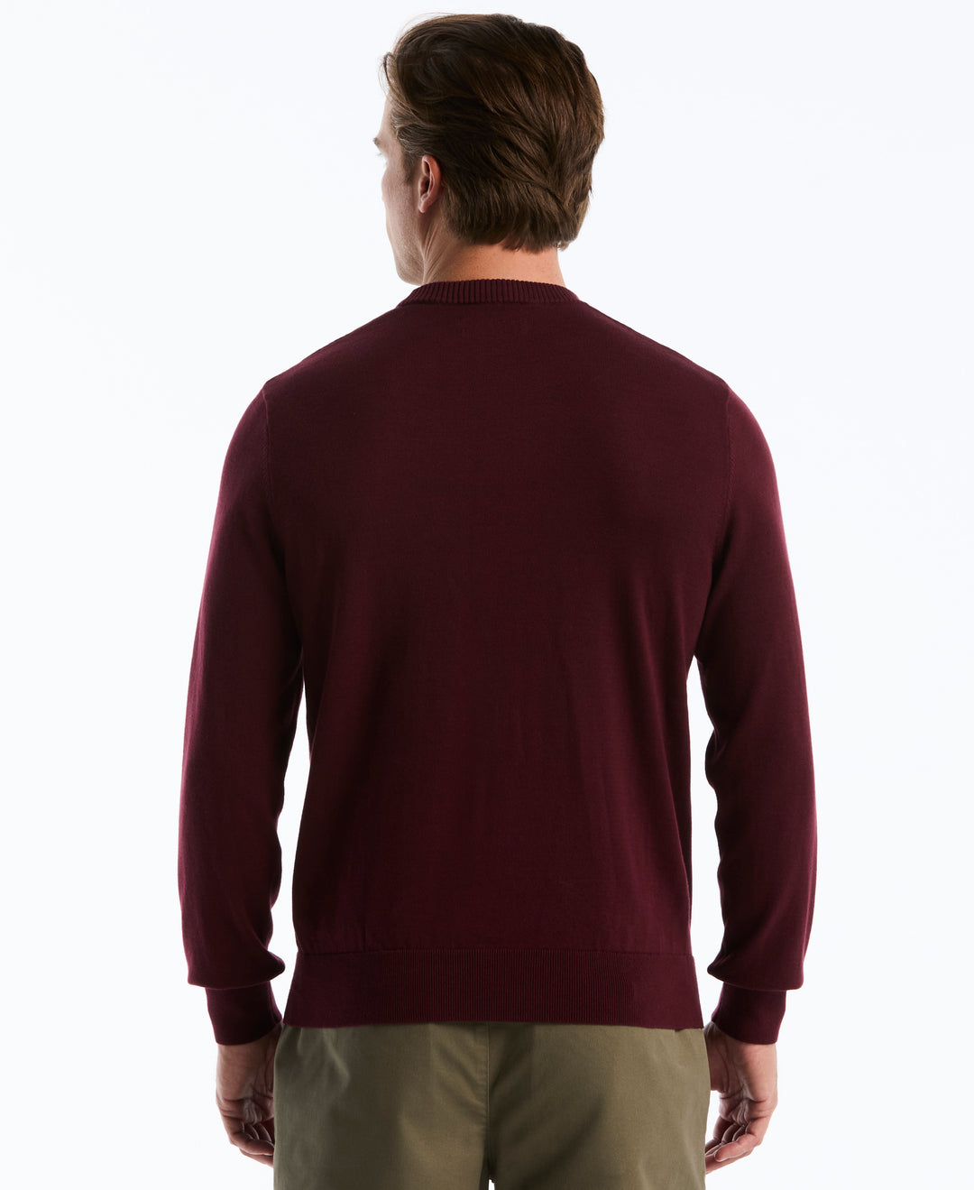 Cotton Crew Neck Sweater (Port Royale) 