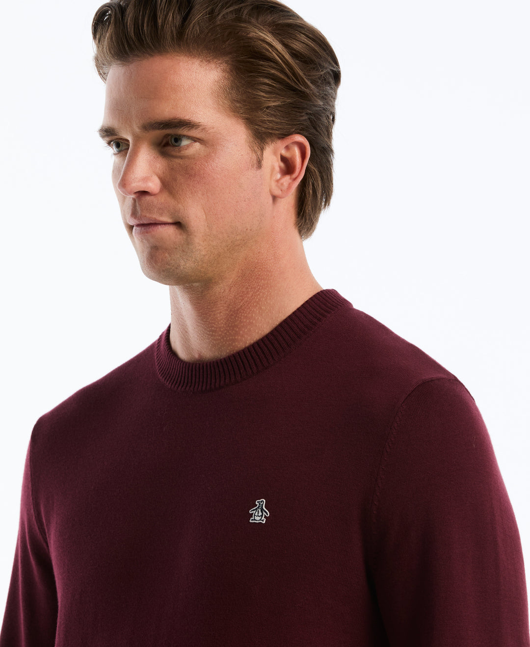 Cotton Crew Neck Sweater (Port Royale) 