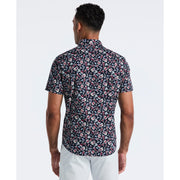 Cotton Drinks Print Shirt (Dark Sapphire) 