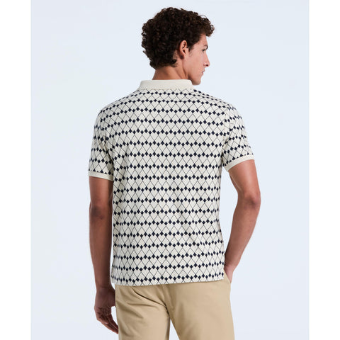 Cotton Flags Print Polo (Birch) 