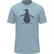 Cotton Jersey Chambray Tee  (Cool Blue) 