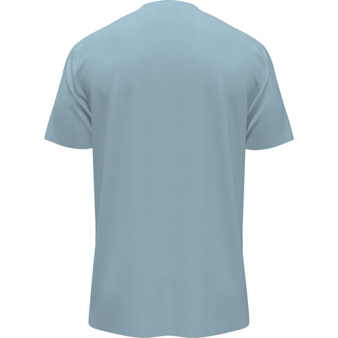 Cotton Jersey Chambray Tee  (Cool Blue) 