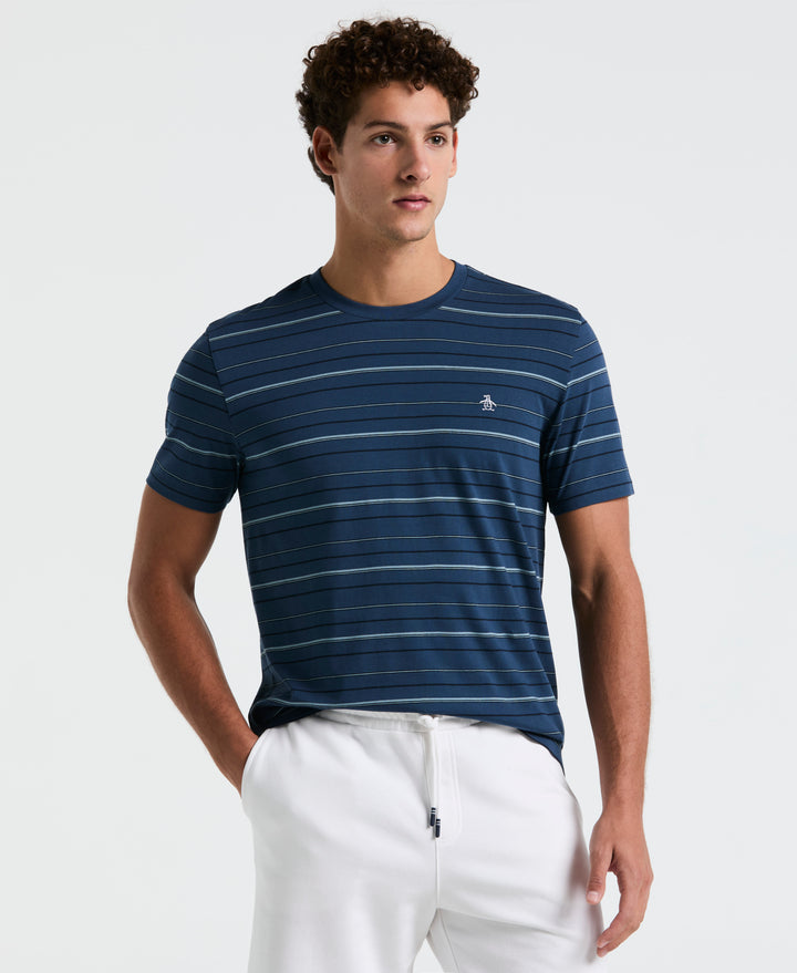 Jersey Multi Stripe Tee (Sargasso Sea) 