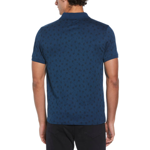 Cotton Jersey Palm Polo  (Blue Wing Teal) 