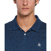 Cotton Jersey Palm Polo  (Blue Wing Teal) 