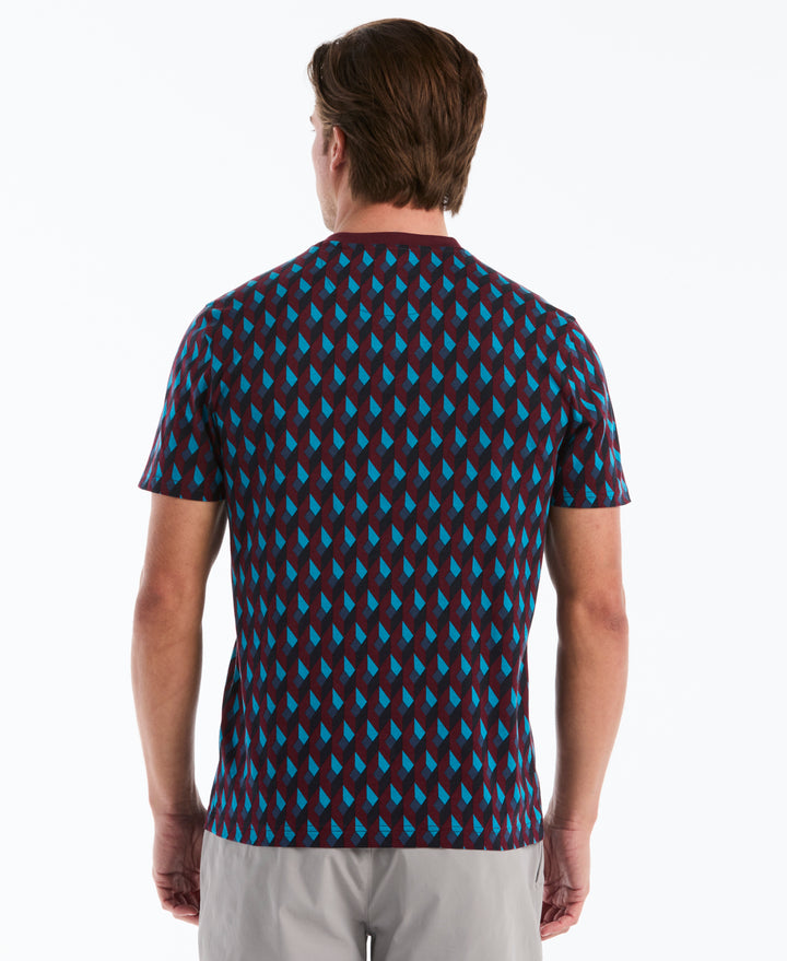 Cotton Jewel Print Tee (Port Royale) 