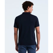 Cotton Martini Print Polo (Dark Sapphire) 