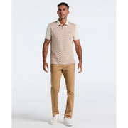 Cotton Martini Print Polo (Birch) 