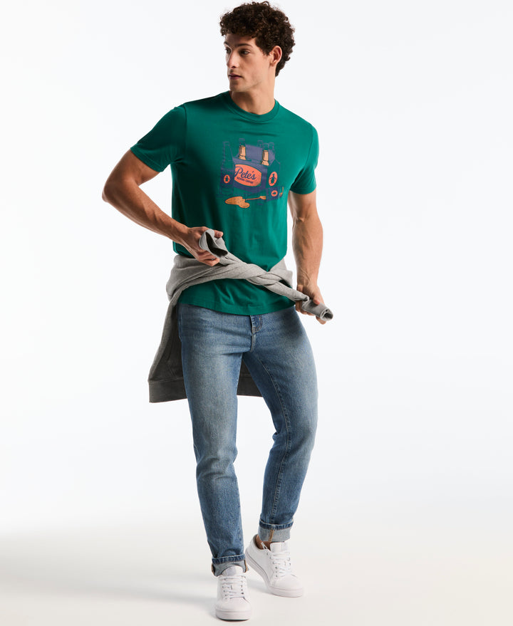 Cotton Pete Brewery Graphic Tee (Storm) 