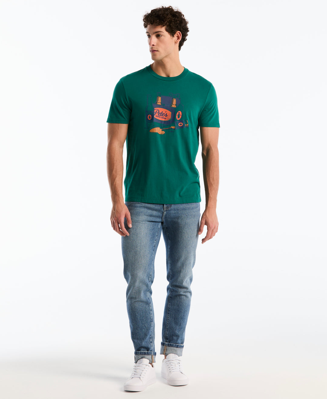 Cotton Pete Brewery Graphic Tee (Storm) 