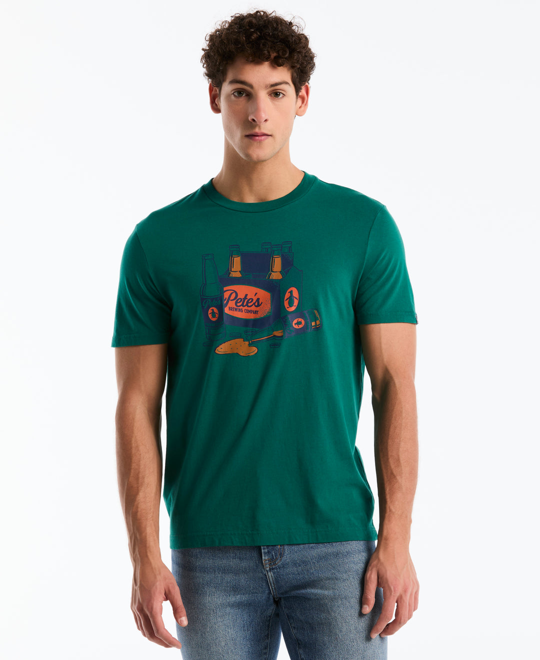 Cotton Pete Brewery Graphic Tee (Storm) 