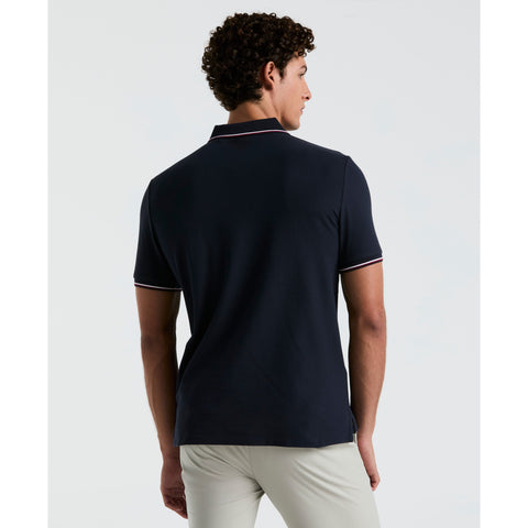 Cotton Pique Mega Pete Polo (Vallarta Blue) 