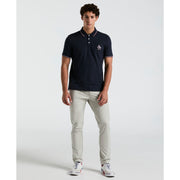Cotton Pique Mega Pete Polo (Dark Sapphire) 