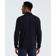 Cotton Pique Tennis Polo (Dark Sapphire) 